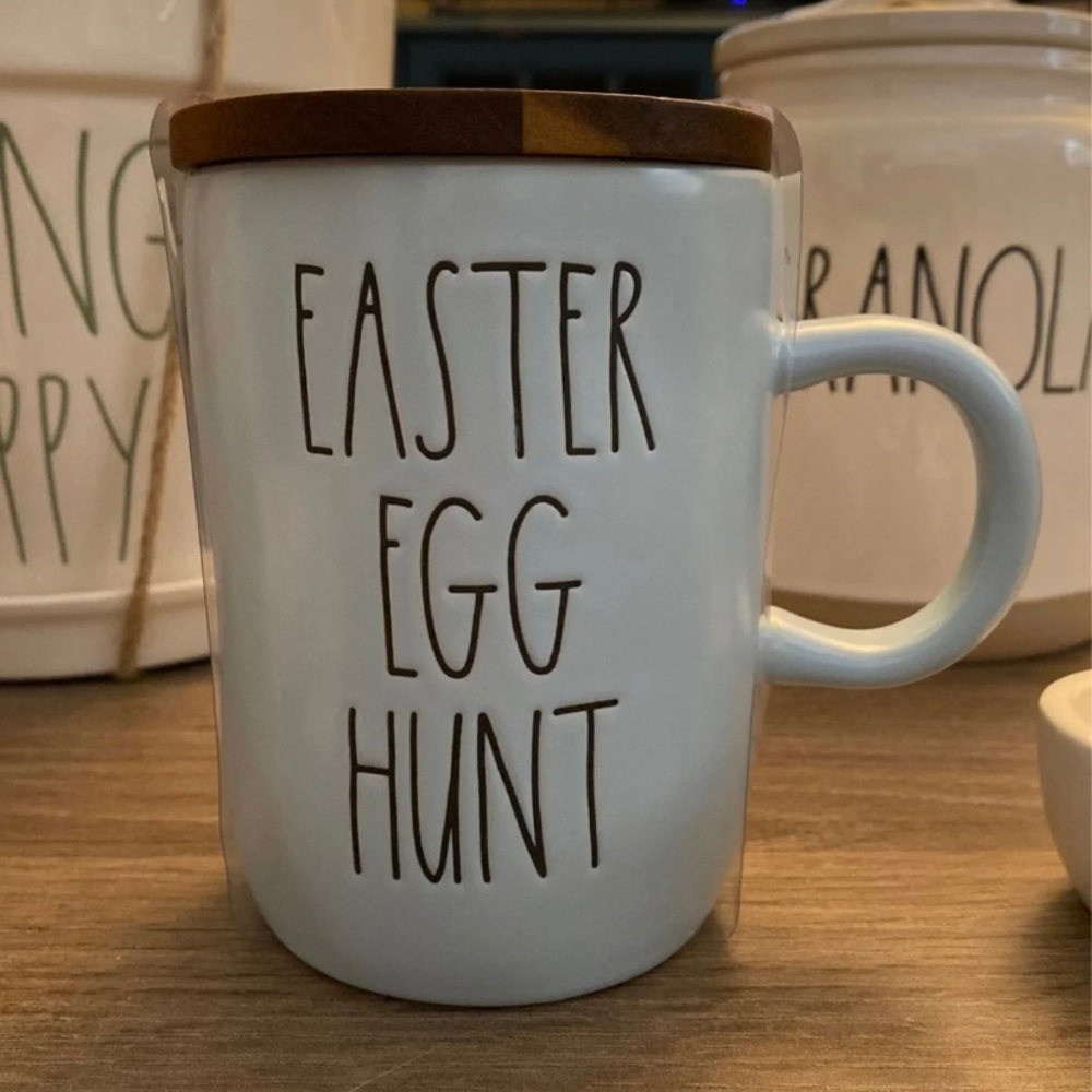 NEW Rae Dunn by Magenta “EASTER EGG HUNT” mug